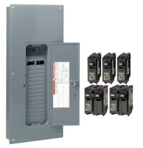 Breaker box electrical verification for ceiling fan installation by ServiceBeaver